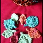 Autumn leaf brooch