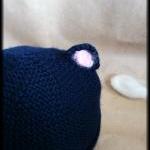 Organic Merino baby bear ha..