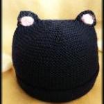 Organic Merino baby bear ha..