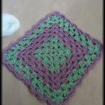 Granny Square Washcloth