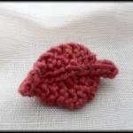 Hand knitted cotton silk br..