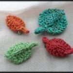 Hand knitted cotton silk br..