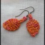 Bamboo Autumn Earrings