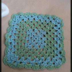 Granny square washcloth