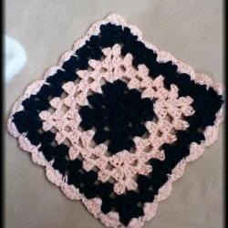 Granny square washcloth
