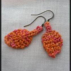 Bamboo Autumn Earrings